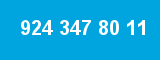 924 347 80 11